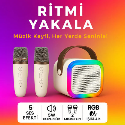 "LUNARA" Mini Karaoke Seti