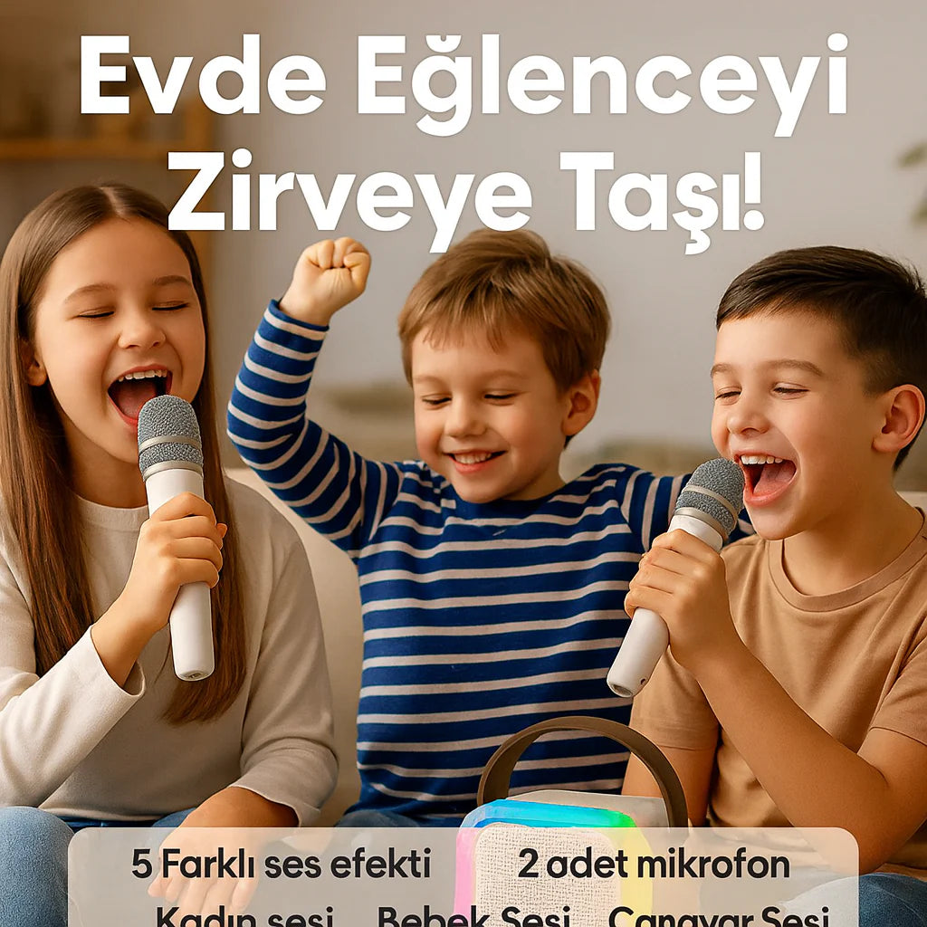 "LUNARA" Mini Karaoke Seti