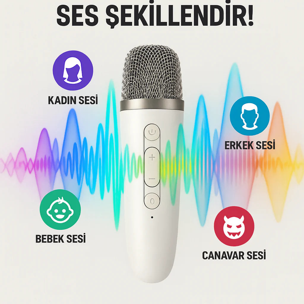 "LUNARA" Mini Karaoke Seti