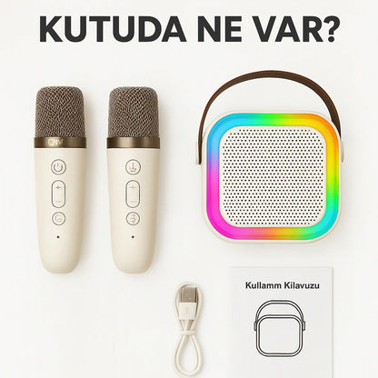 "LUNARA" Mini Karaoke Seti